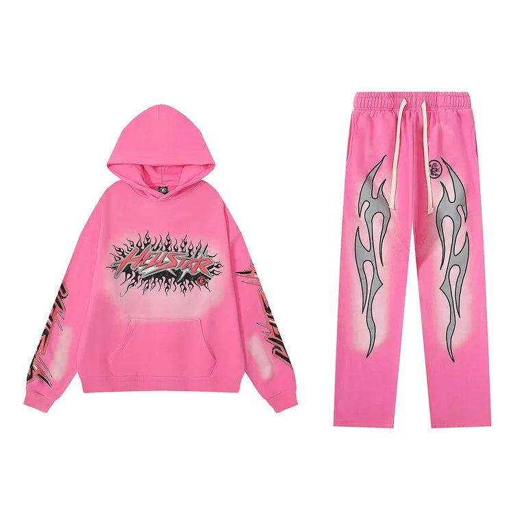 HELLSTAR HOODIE (PINK)